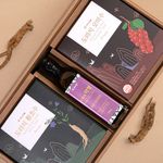 K-DORAJI Korean Balloon Flower Root Gift Set (3-in-1) – Pure Extract 220g + Honey Drink + Schisandra Drink | 100% Korean Ingredients | No Additives, No Sugar _ Made in KOREA